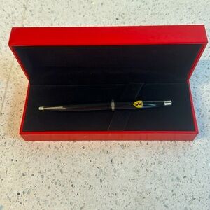 Scuderia Ferrari ball point pen made by Shaffer. Official licensed Ferrari pen.